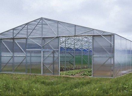 Фермерская теплица (ширина 11,5 метров)