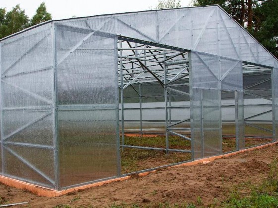 Фермерская теплица (ширина 11,5 метров) 