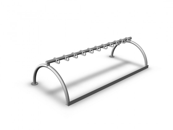 Парковка для самокатов на 10 мест