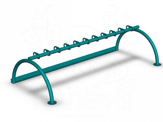 Парковка для самокатов на 10 мест