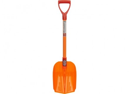 Снегоуборочная лопата из поликарбоната Эталон Auto ковш 225*340*60 мм, длина 880 мм