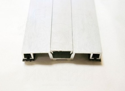 Прижимная планка скрытого монтажа алюминиевая AL-Imper (универсальная) 50 мм (PU.50.d) 
