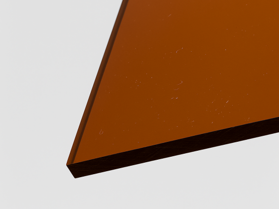 Монолитный поликарбонат Borrex толщина 10 мм, бронза йод