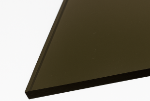 Монолитный поликарбонат Borrex толщина 10 мм, бронза серый