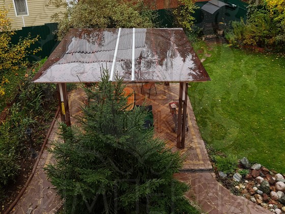 Монолитный поликарбонат Irrox/Borrex "Оптимальный" толщина 5 мм, бронза йод