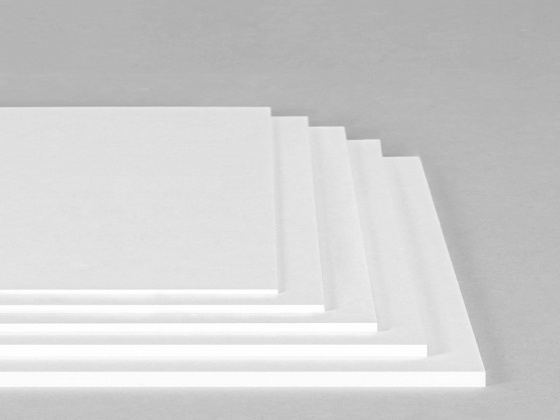 Листовой вспененный белый ПВХ, толщина 10 мм