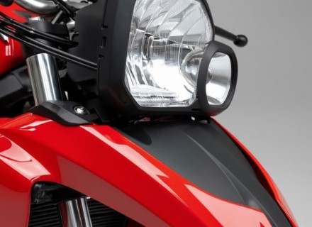 Стекло фары мотоцикла BMW(БМВ) F800GS/F800R с абразивостойким покрытием