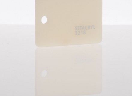 Литьевое оргстекло Setacryl, толщина 3 мм, слоновая кость 2218