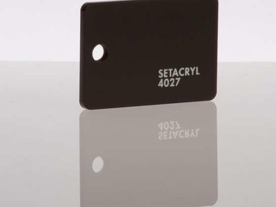 Литьевое оргстекло Setacryl, толщина 3 мм, коричневый 4027