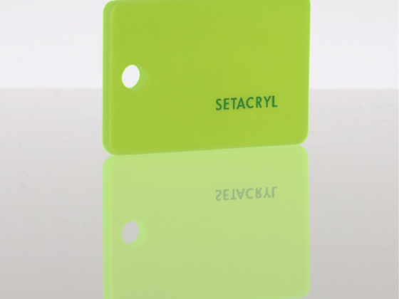 Литьевое оргстекло Setacryl, толщина 3 мм, зеленый 2250