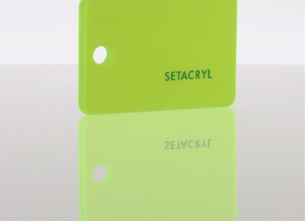 Литьевое оргстекло Setacryl, толщина 3 мм, зеленый 2250