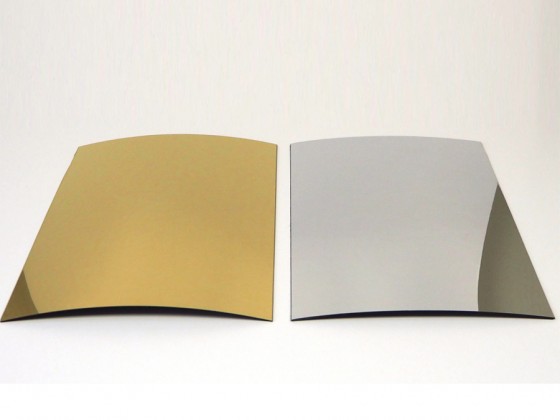 Ударопрочный полистирол зеркальный, серебро (глянец), 1 мм