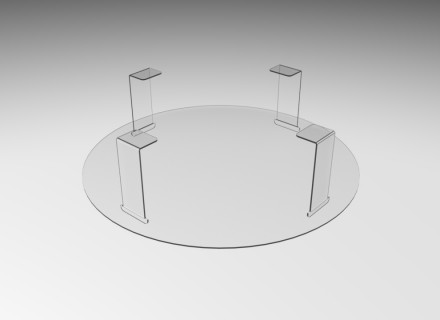 Защитный экран сфера для вентиляционной решетки D-350 мм «WOW SHIELD»