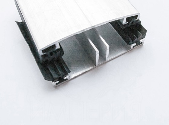 Резиновый уплотнитель (резина EPDM/ЭПДМ) для прижимного алюминиевого профиля | R.P.01.