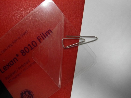 Поликарбонатная пленка LEXAN 8010 250мкм, бесцветная