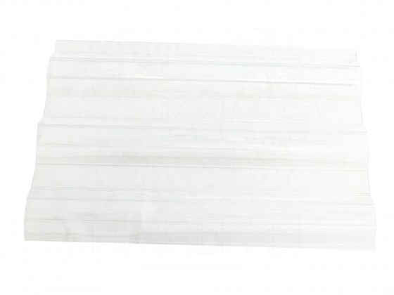 Профилированный поликарбонат Borrex толщина 0,8 мм, прозрачный