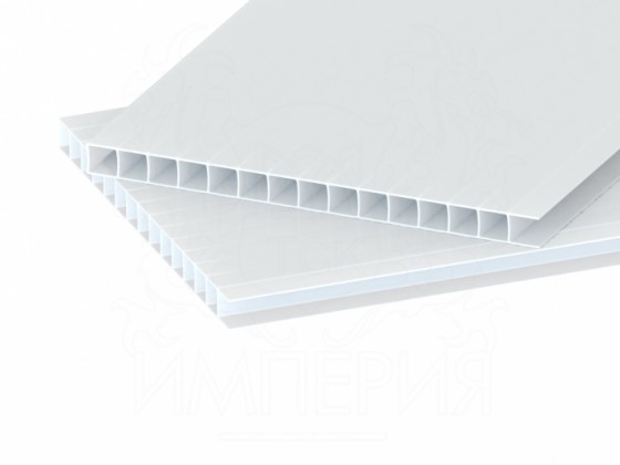 Сотовый поликарбонат IRROX толщина 4 мм, опал