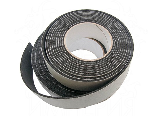 Уплотнитель вспененный (резина EPDM/ЭПДМ), 80мм, самоклеящийся | R.Y80.