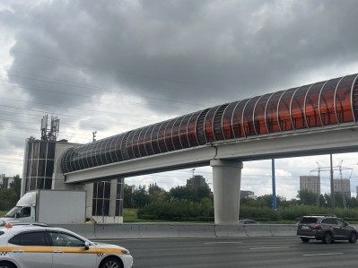 Готовые объекты - Пешеходный переход МКАД | Съезд на Московскую ул. 