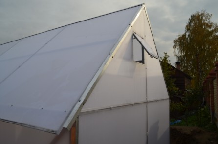 Готовые объекты - Круглогодичная теплица 4х12,6м