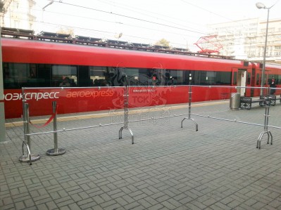 Готовые объекты - Ограждения на Белорусском вокзале