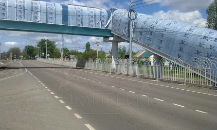 Пешеходный переход, п. Беседино.