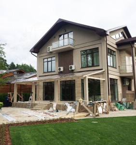 Готовые объекты - Навес в г. Новогорск