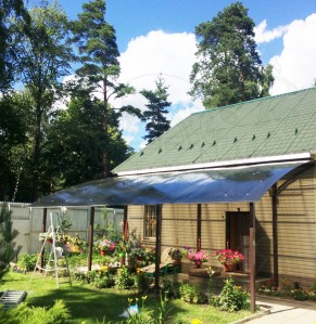 Готовые объекты - Навес в КП Ильинское, Раменский район